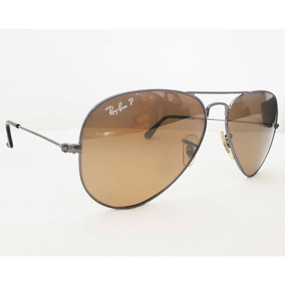 Ray-Ban Men's RB3025 AVIATOR CLASSIC Pilot Sunglasses Glasses Large Metal Italy - Picture 2 of 11